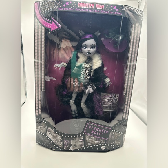 Complete Set of 5 Reel Drama Monster High Dolls 2025 NIB - Picture 2 of 11